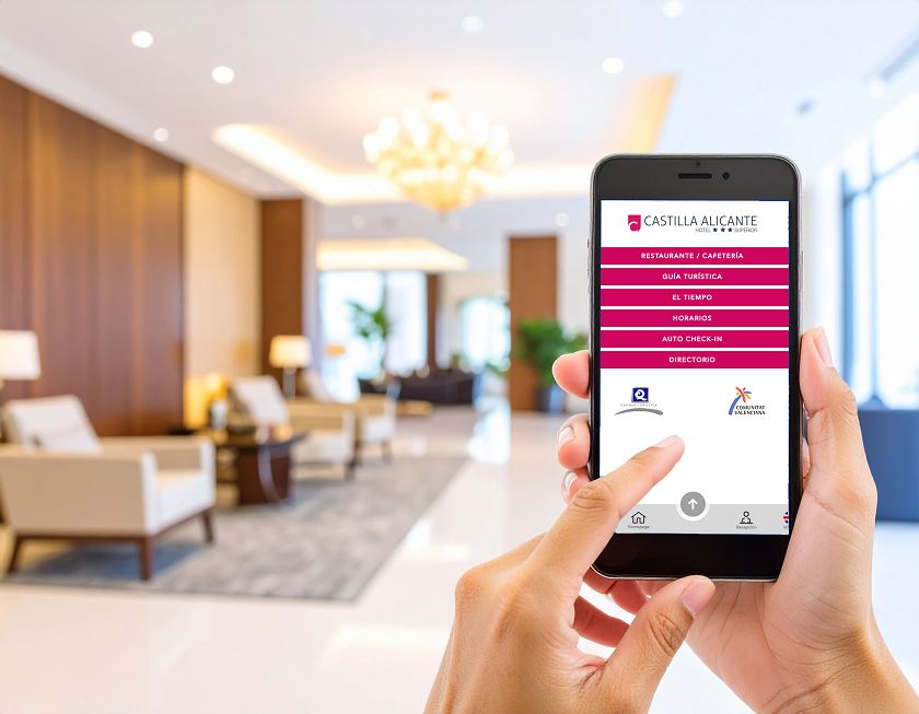 Aplicación web Hotel Castilla Alicante